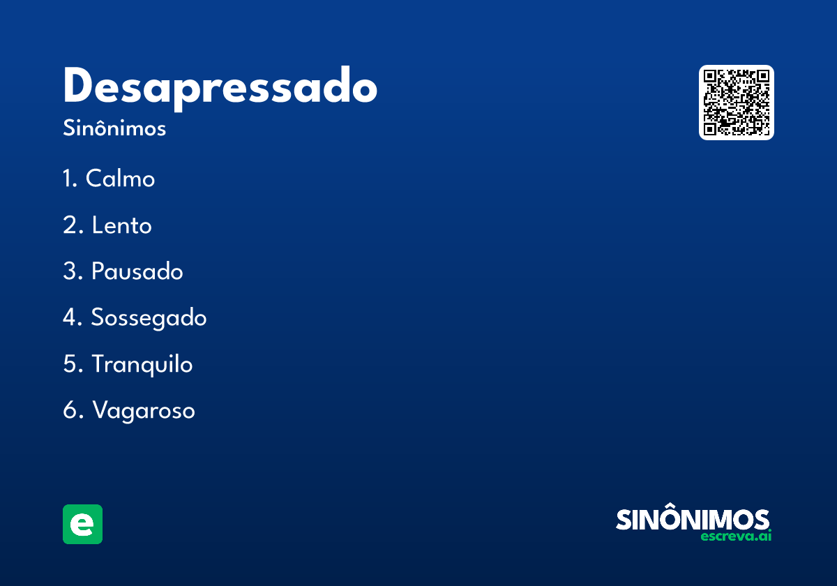 desapressado