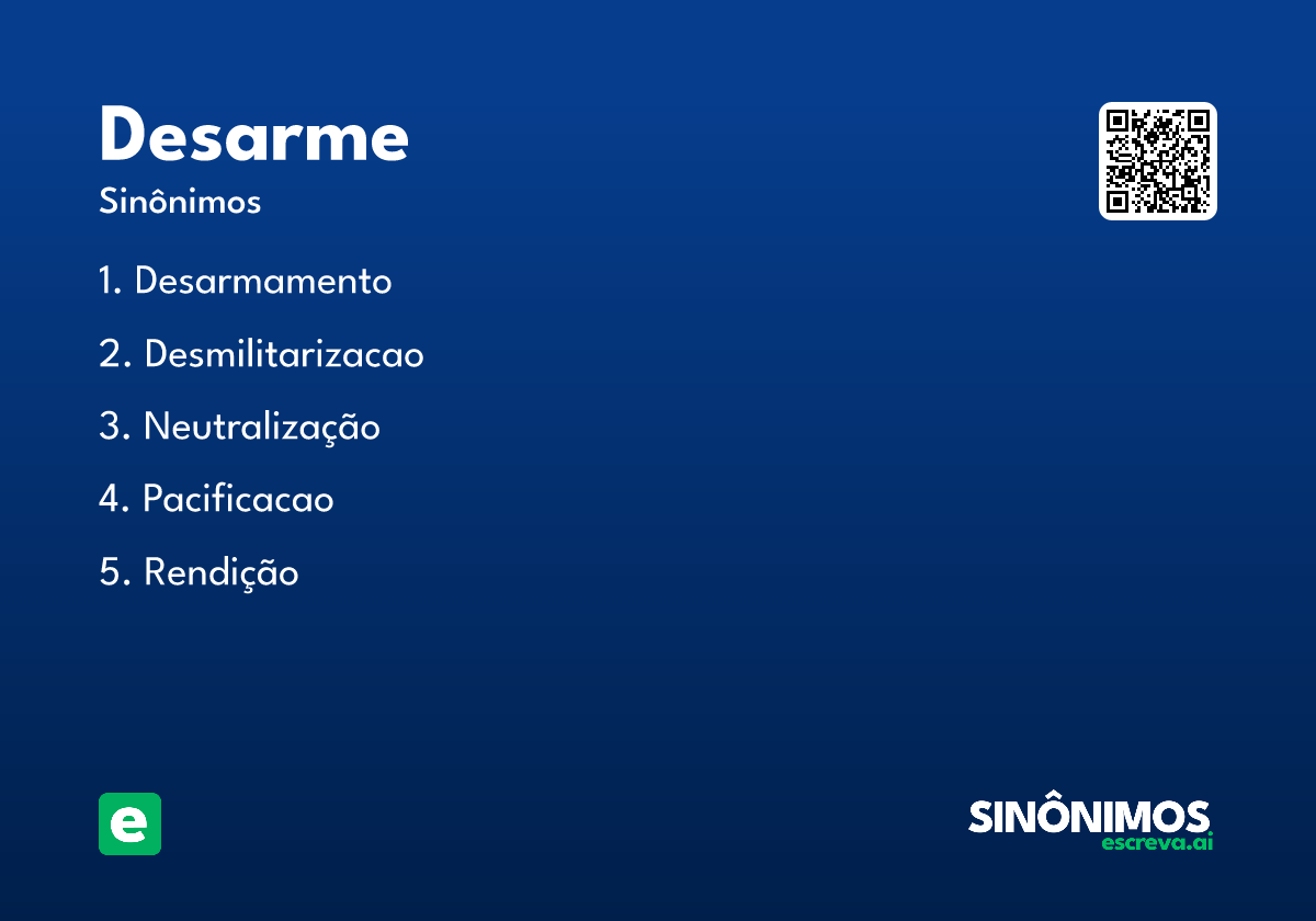 desarme