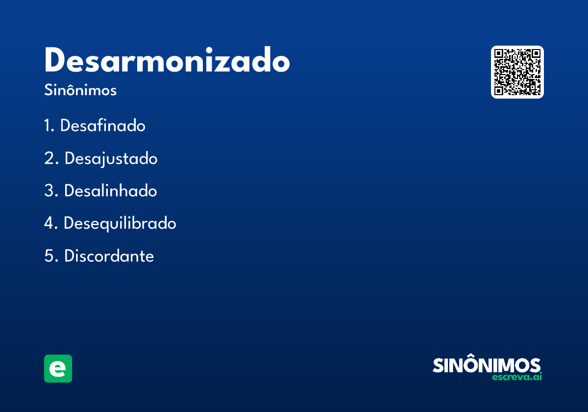 desarmonizado