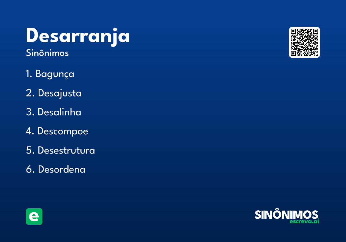 desarranja