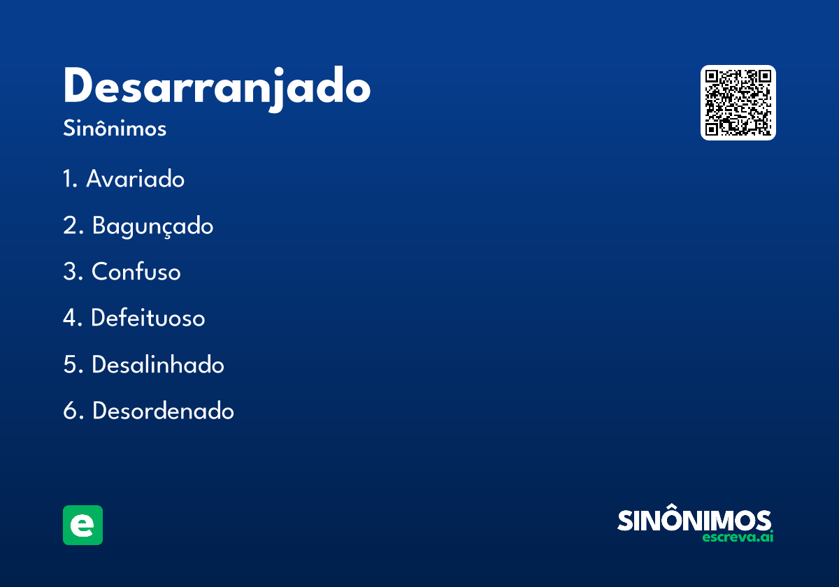 desarranjado