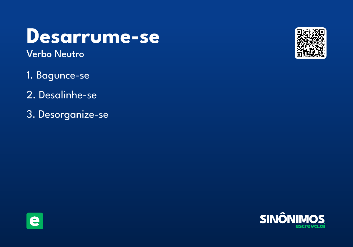 desarrume-se