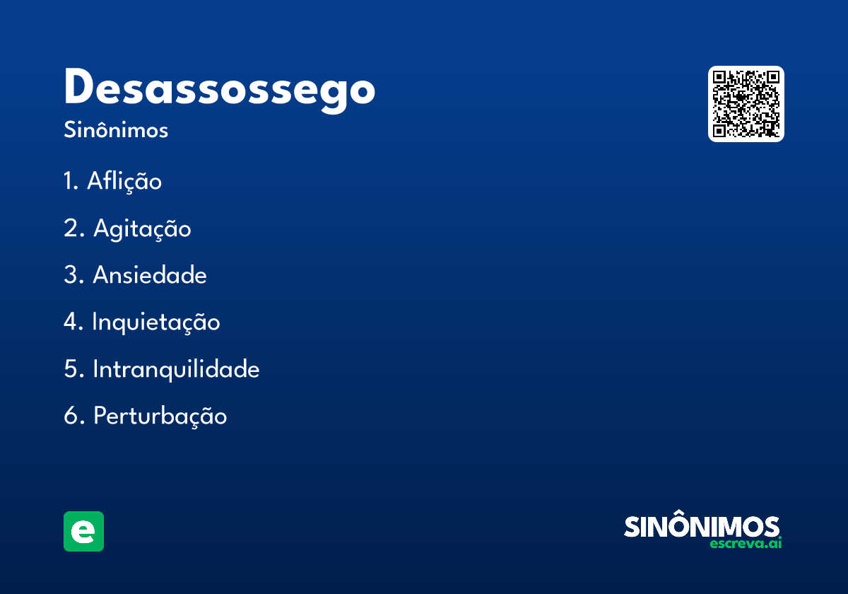 desassossego