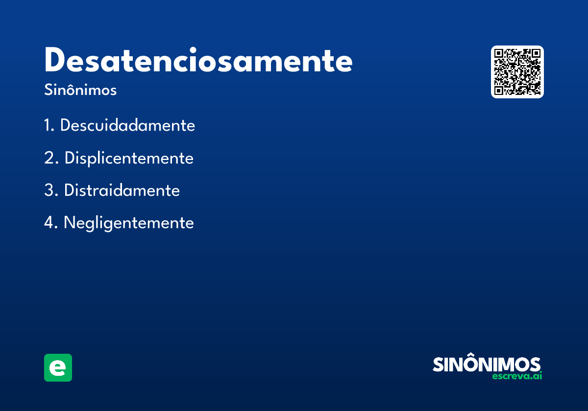 desatenciosamente
