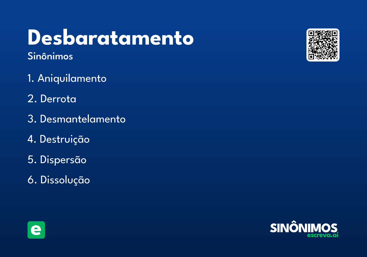 desbaratamento