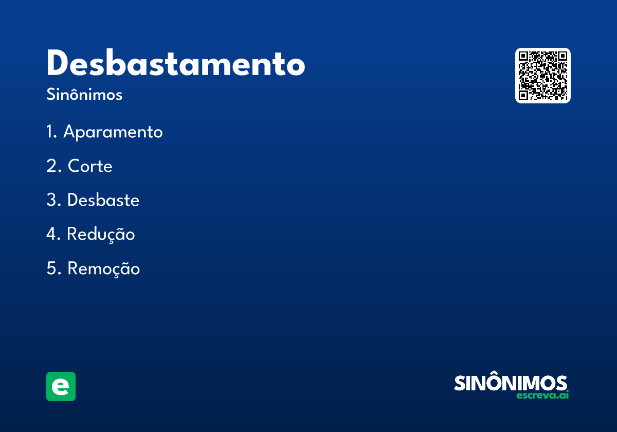 desbastamento