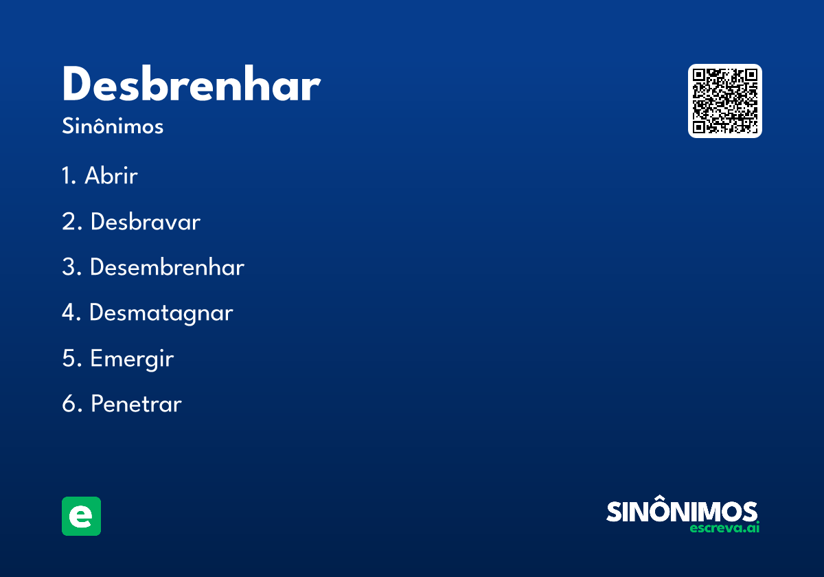 desbrenhar