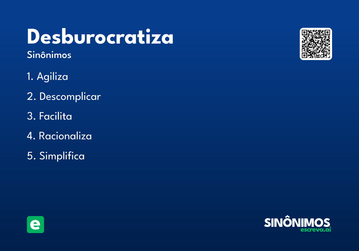 desburocratiza