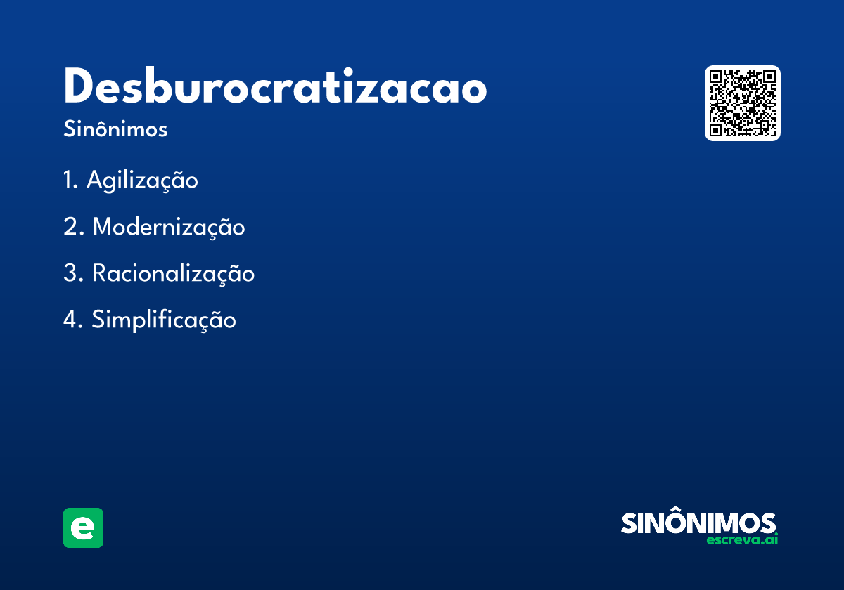desburocratizacao
