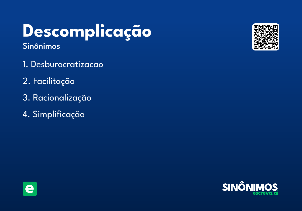 descomplicação