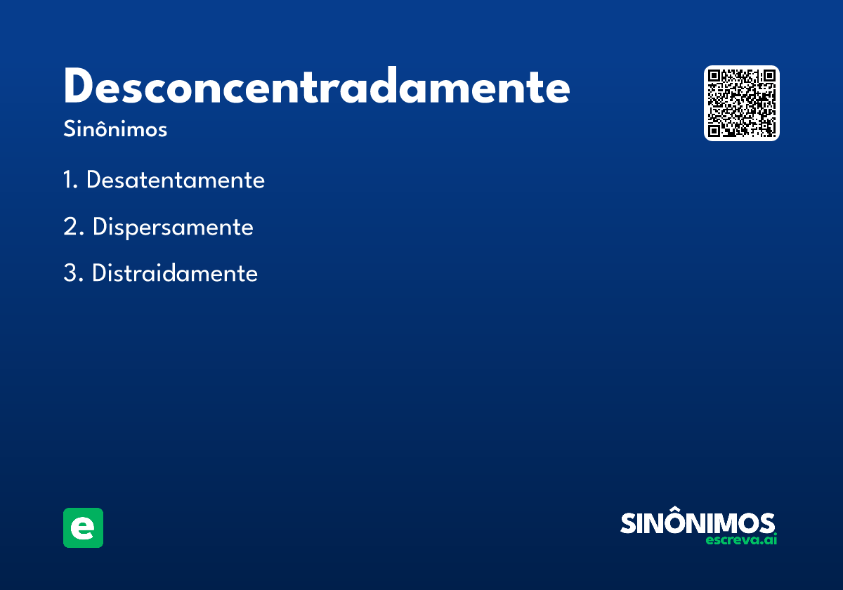 desconcentradamente