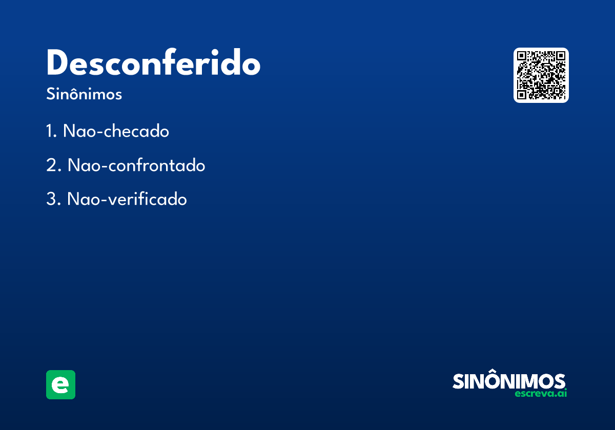 desconferido