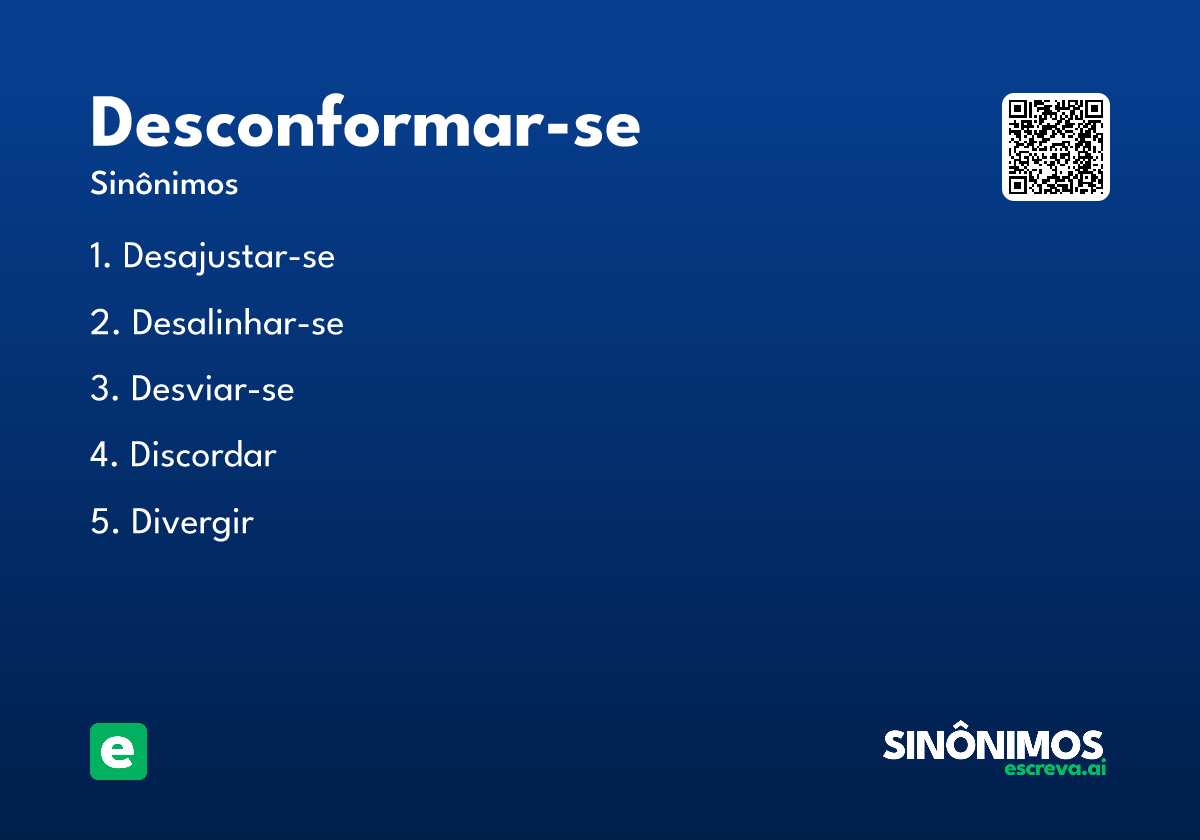 desconformar-se