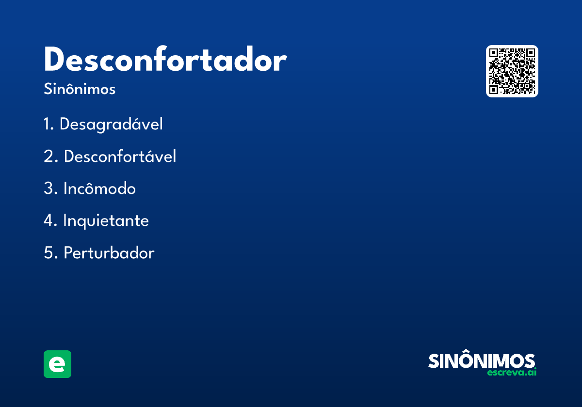 desconfortador