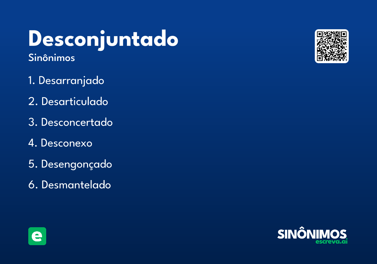 desconjuntado