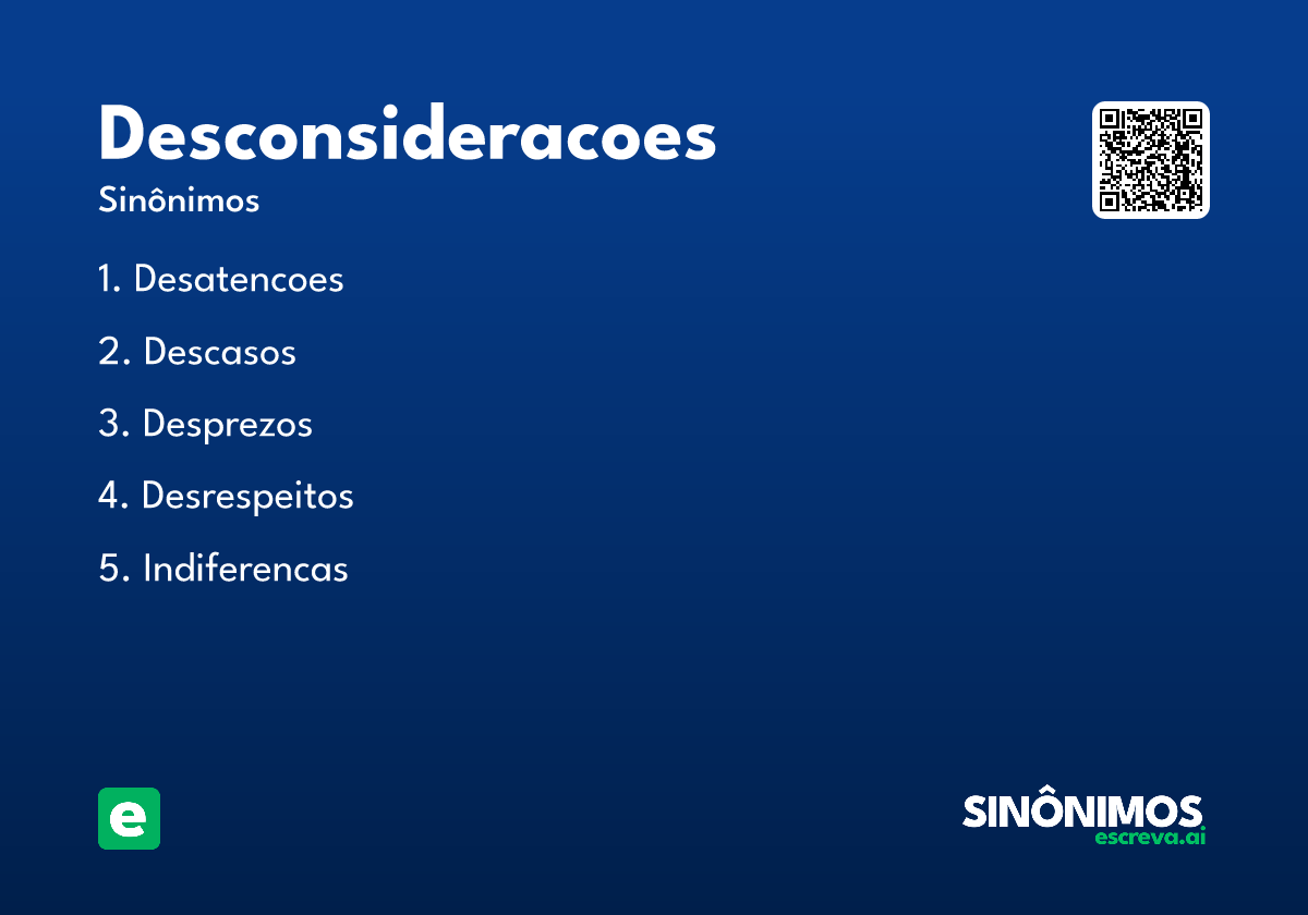 desconsideracoes