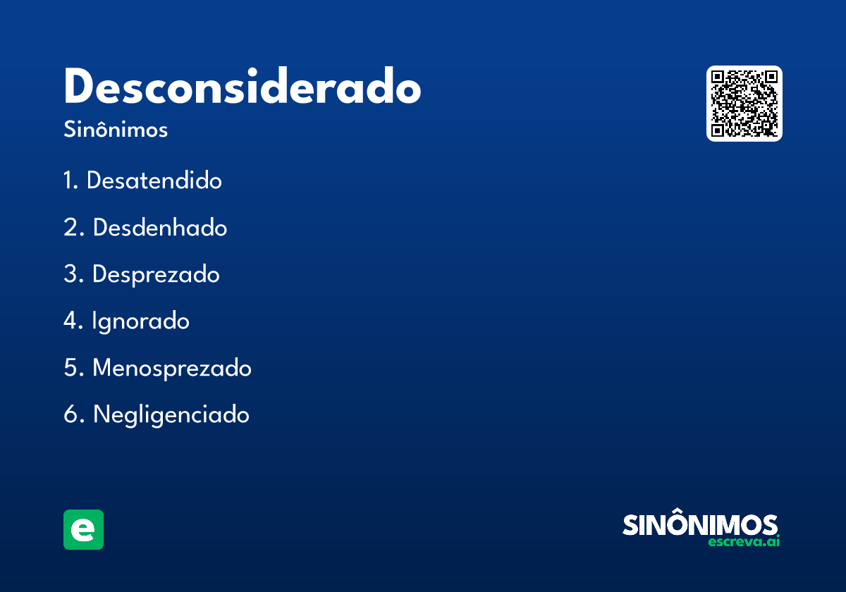desconsiderado