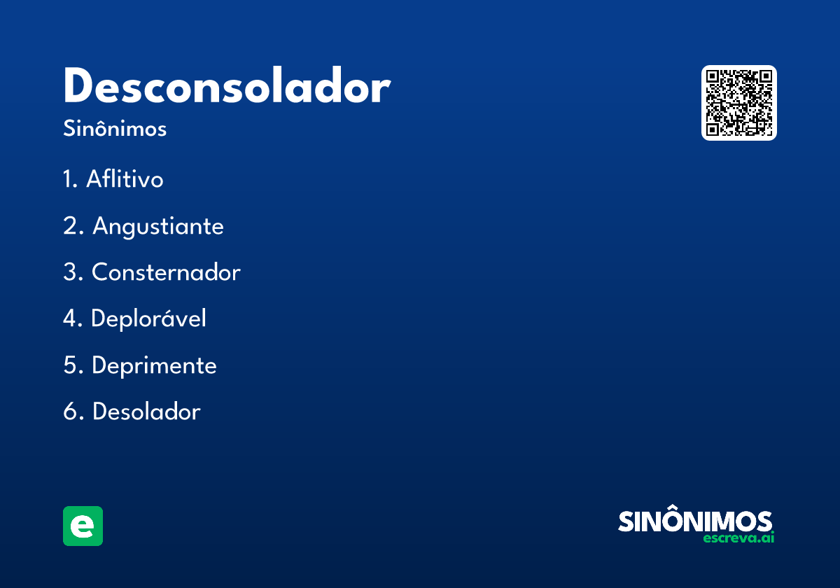 desconsolador