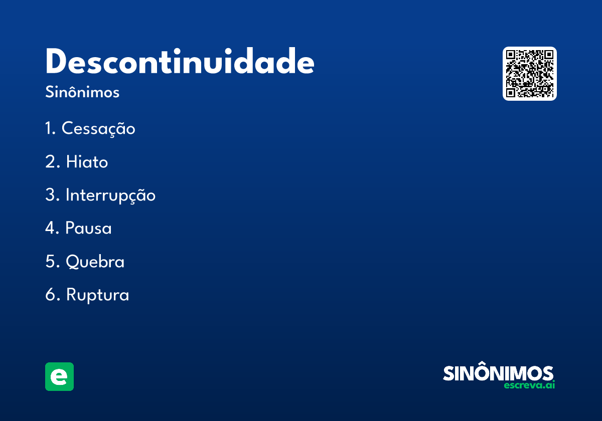 descontinuidade