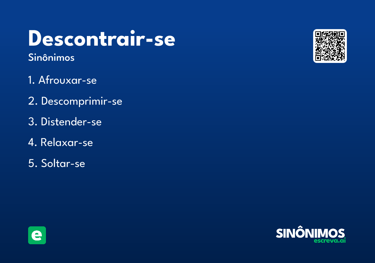 descontrair-se