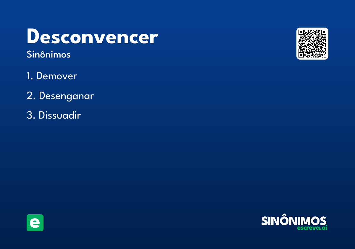 desconvencer