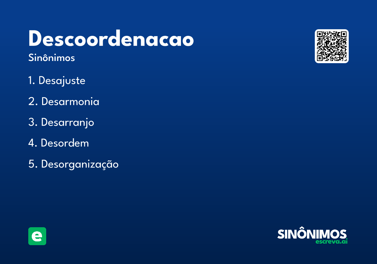 descoordenacao