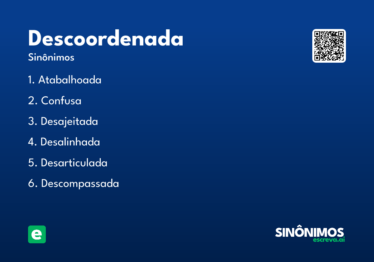 descoordenada
