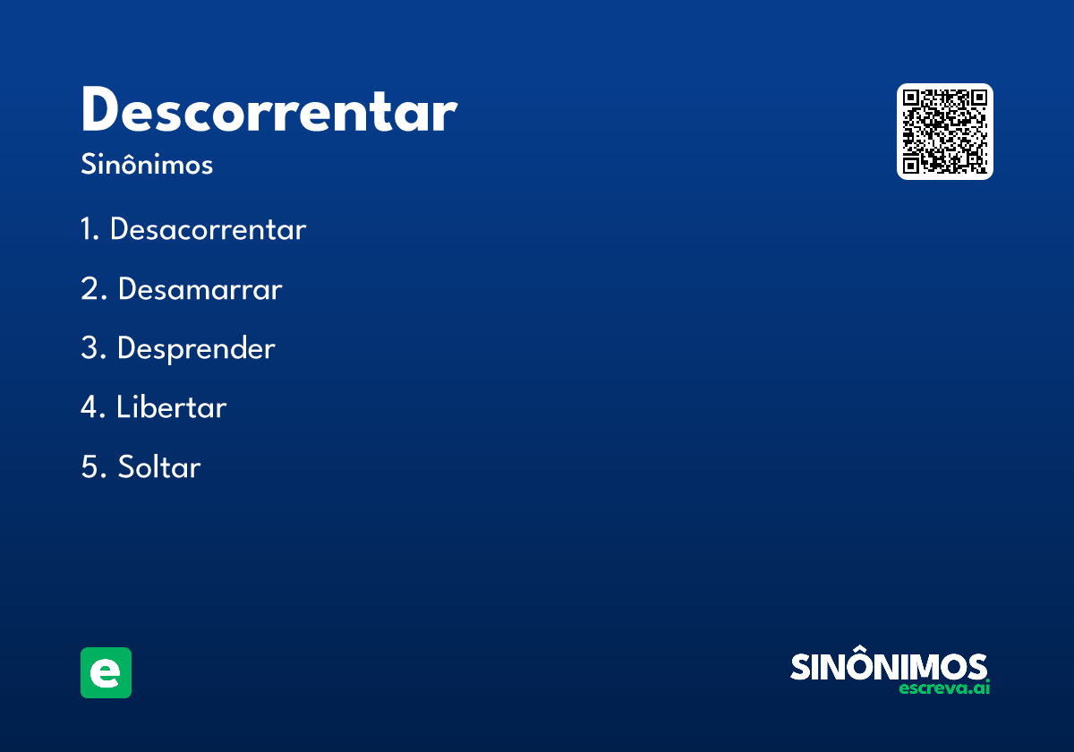 descorrentar