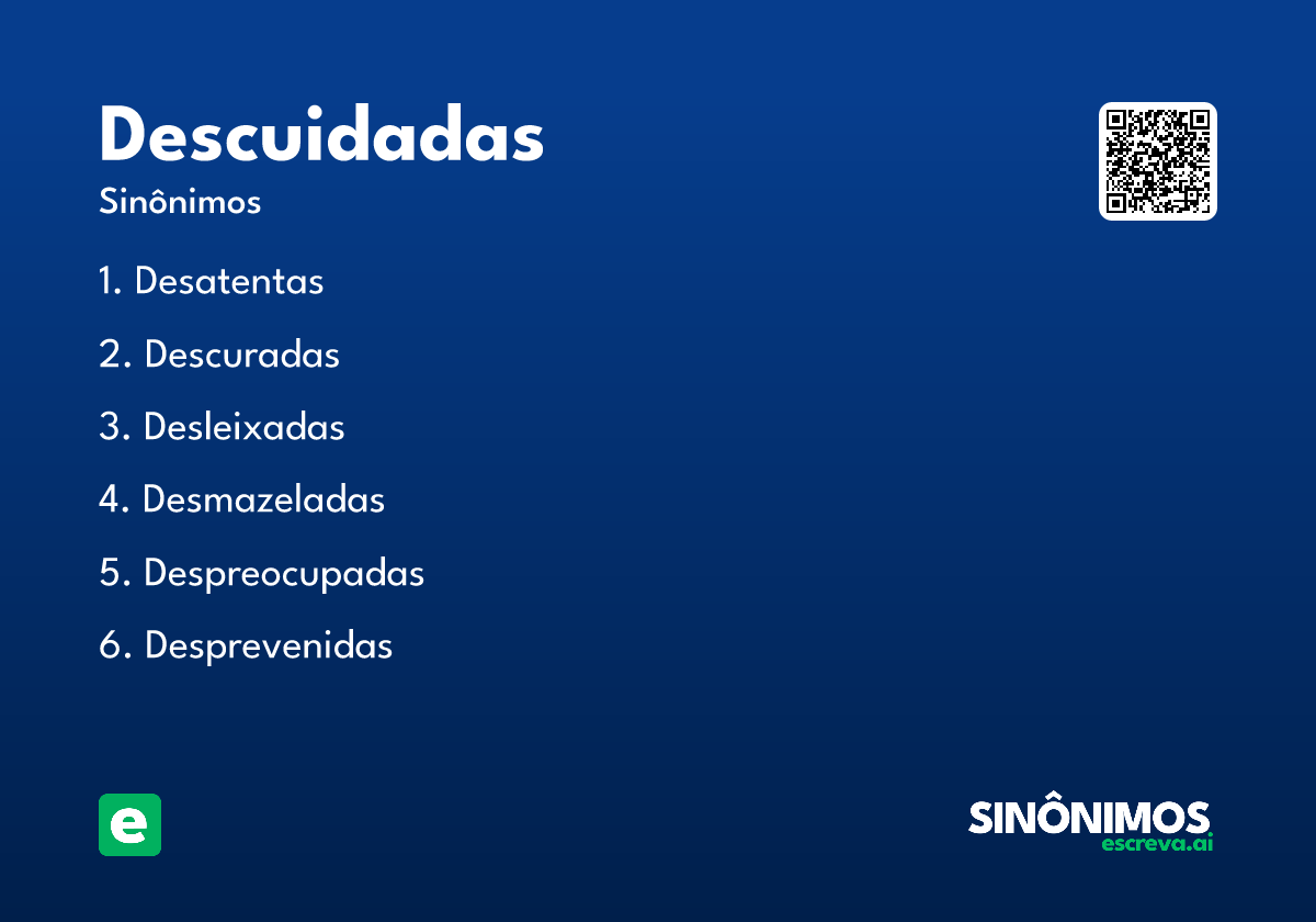 descuidadas