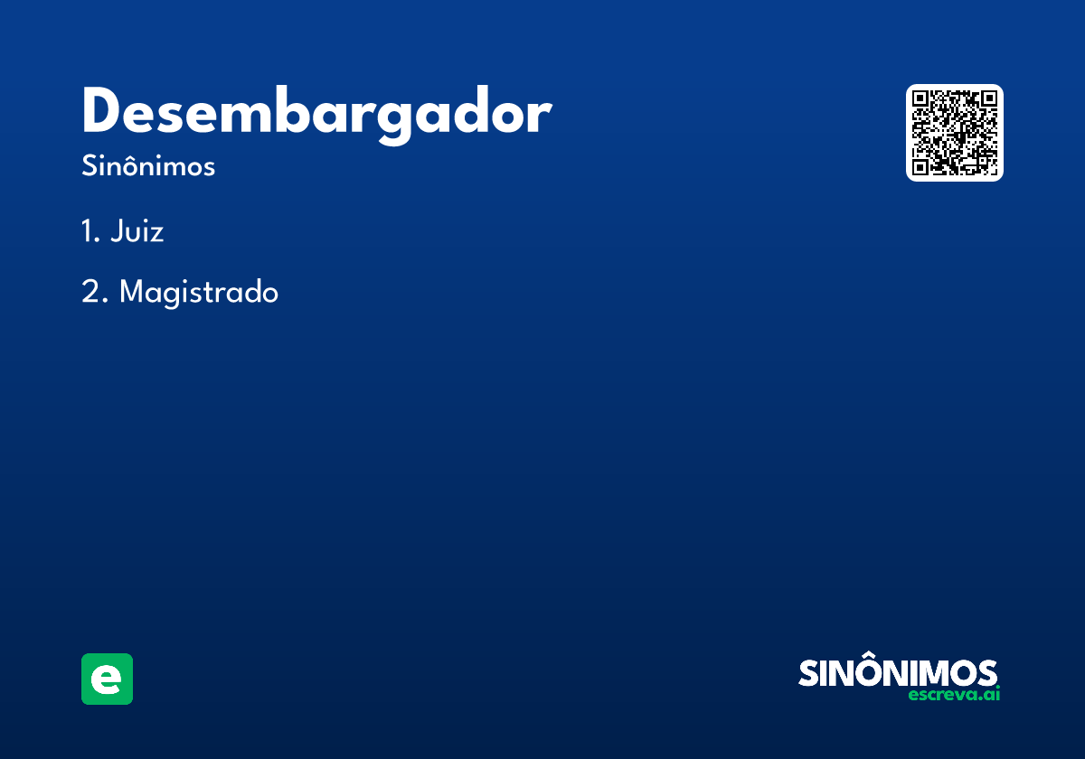 desembargador