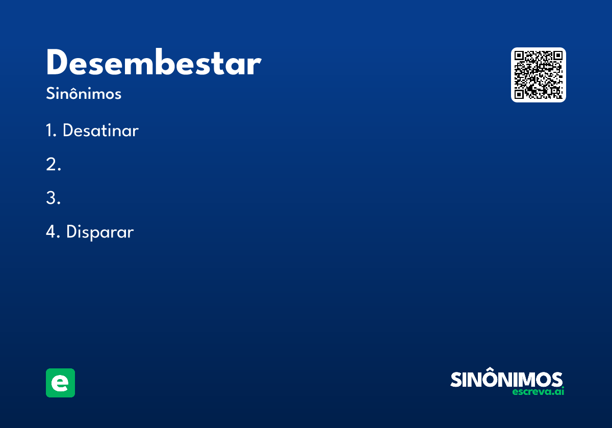 desembestar