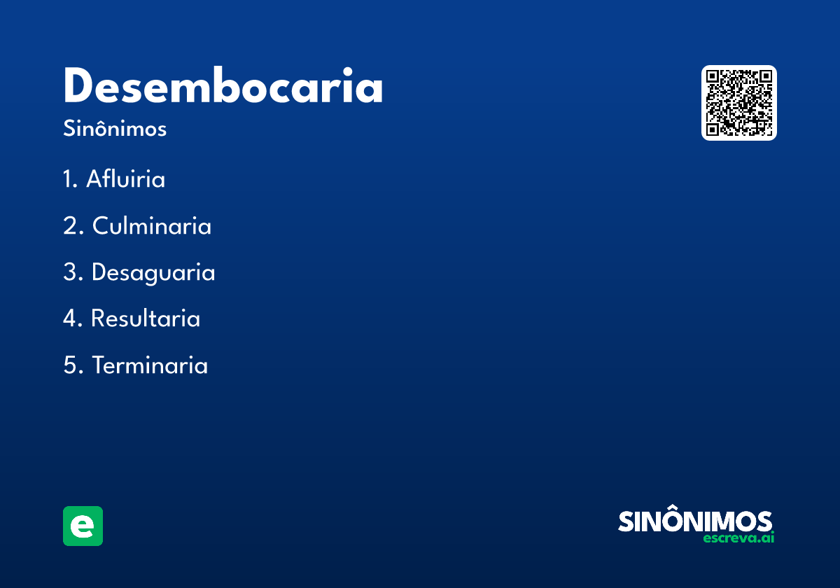 desembocaria