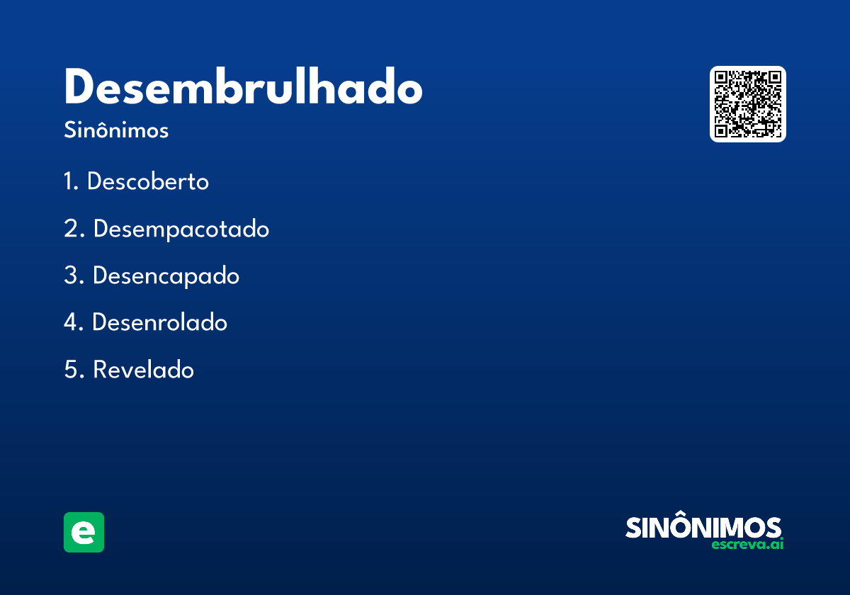 desembrulhado