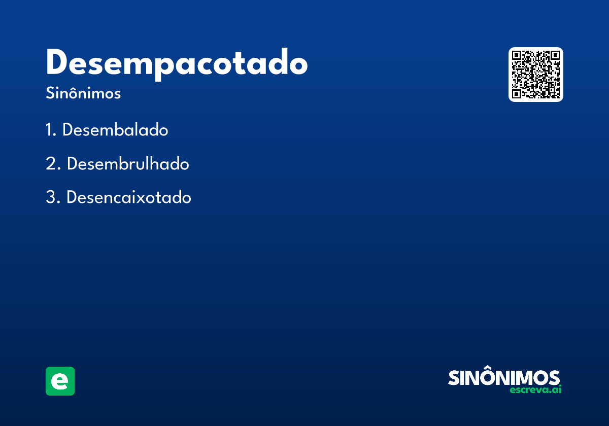 desempacotado