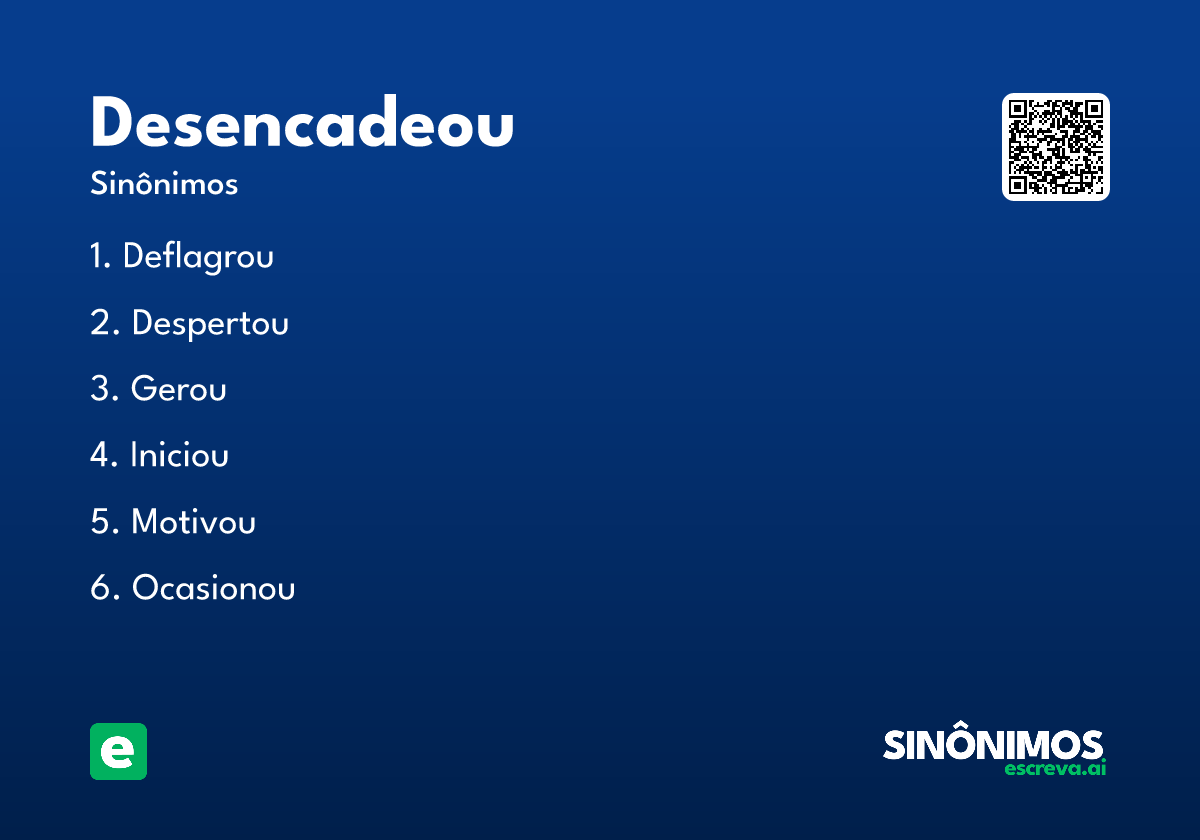desencadeou