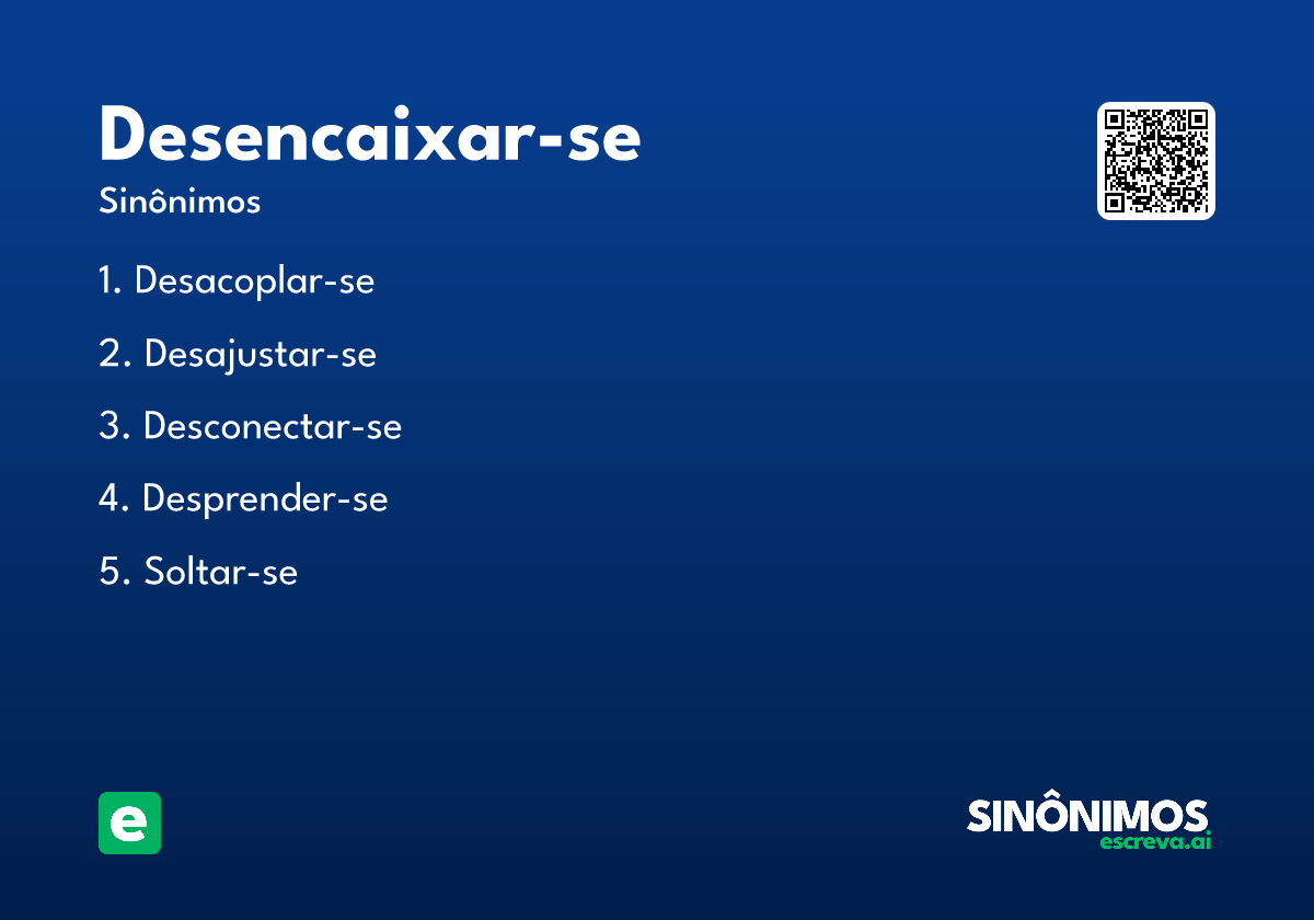 desencaixar-se