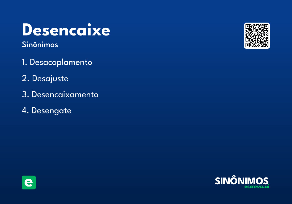 desencaixe
