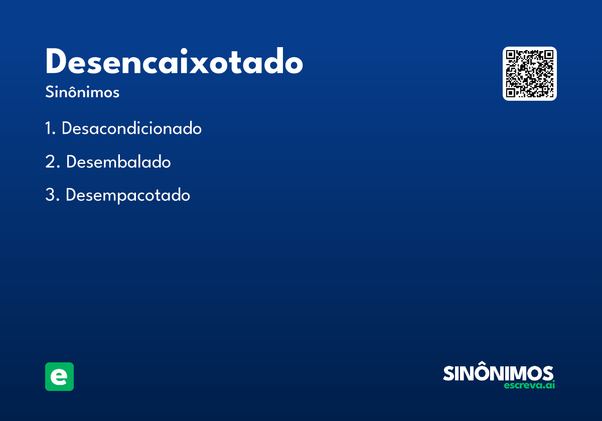 desencaixotado