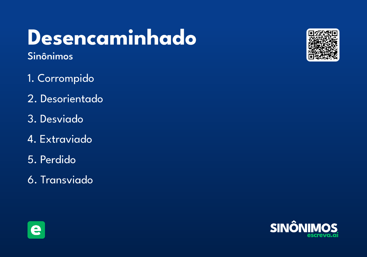 desencaminhado