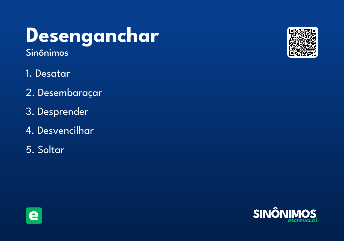 desenganchar