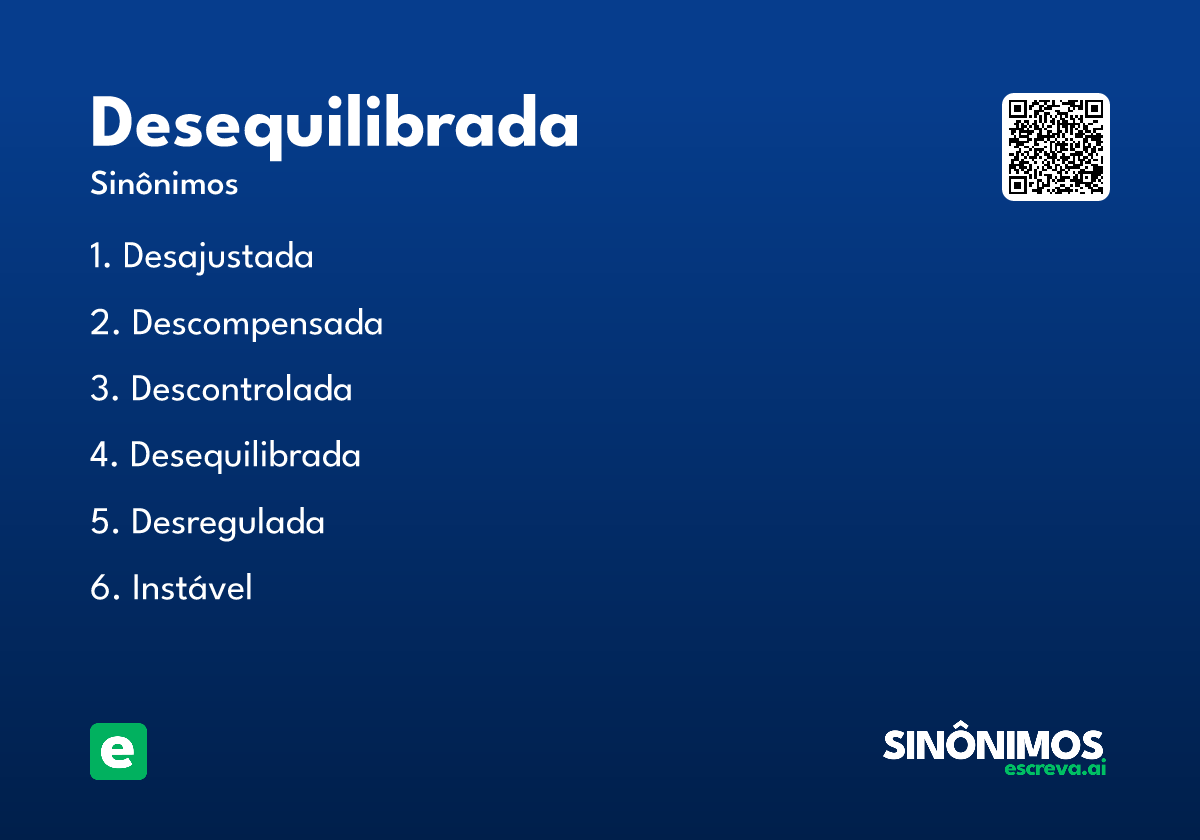 desequilibrada