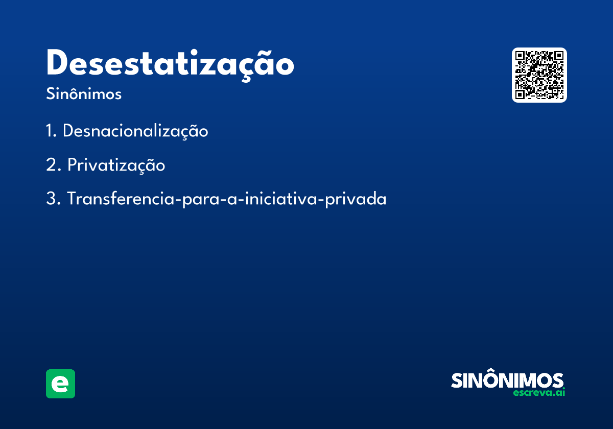 desestatização
