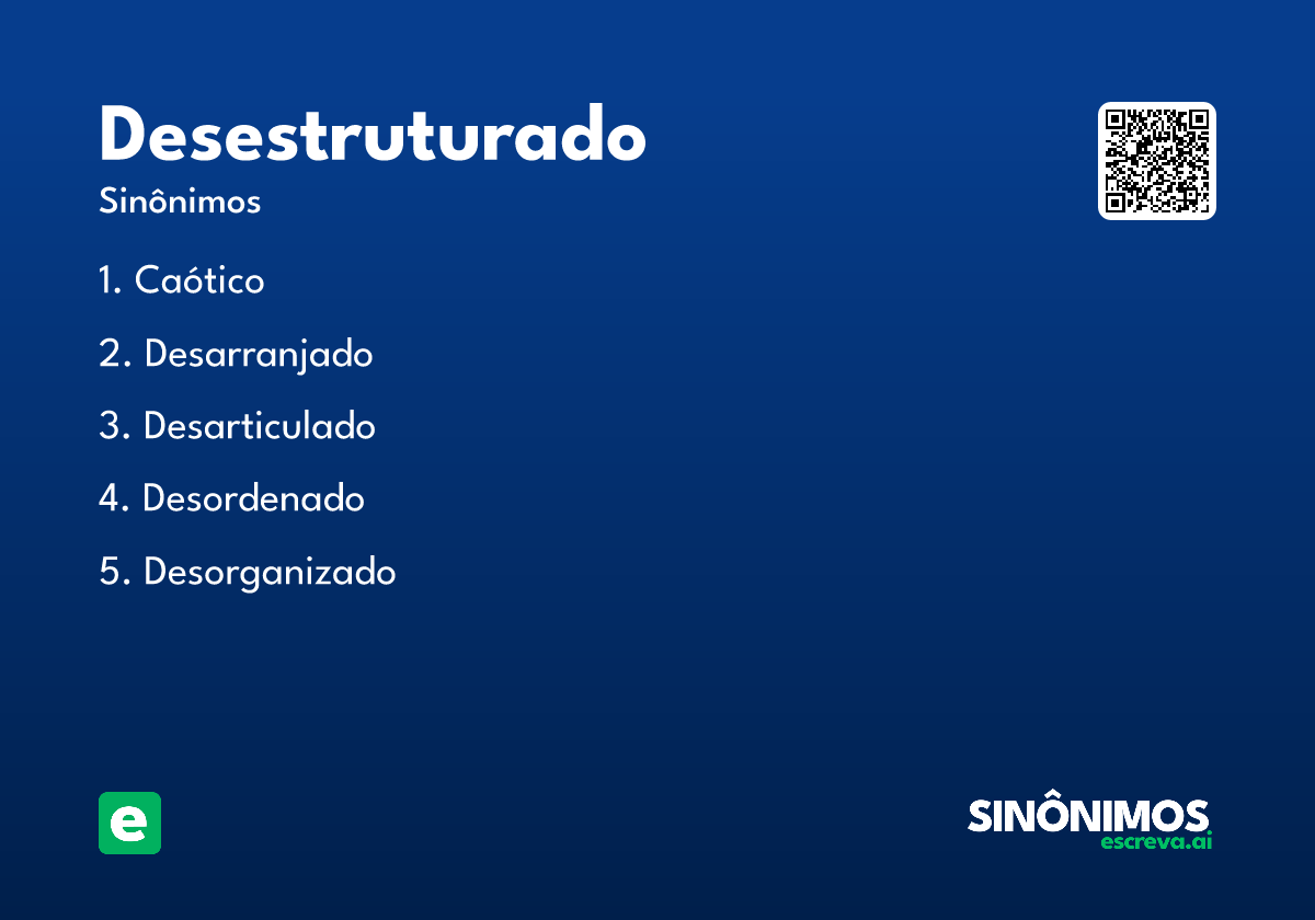 desestruturado