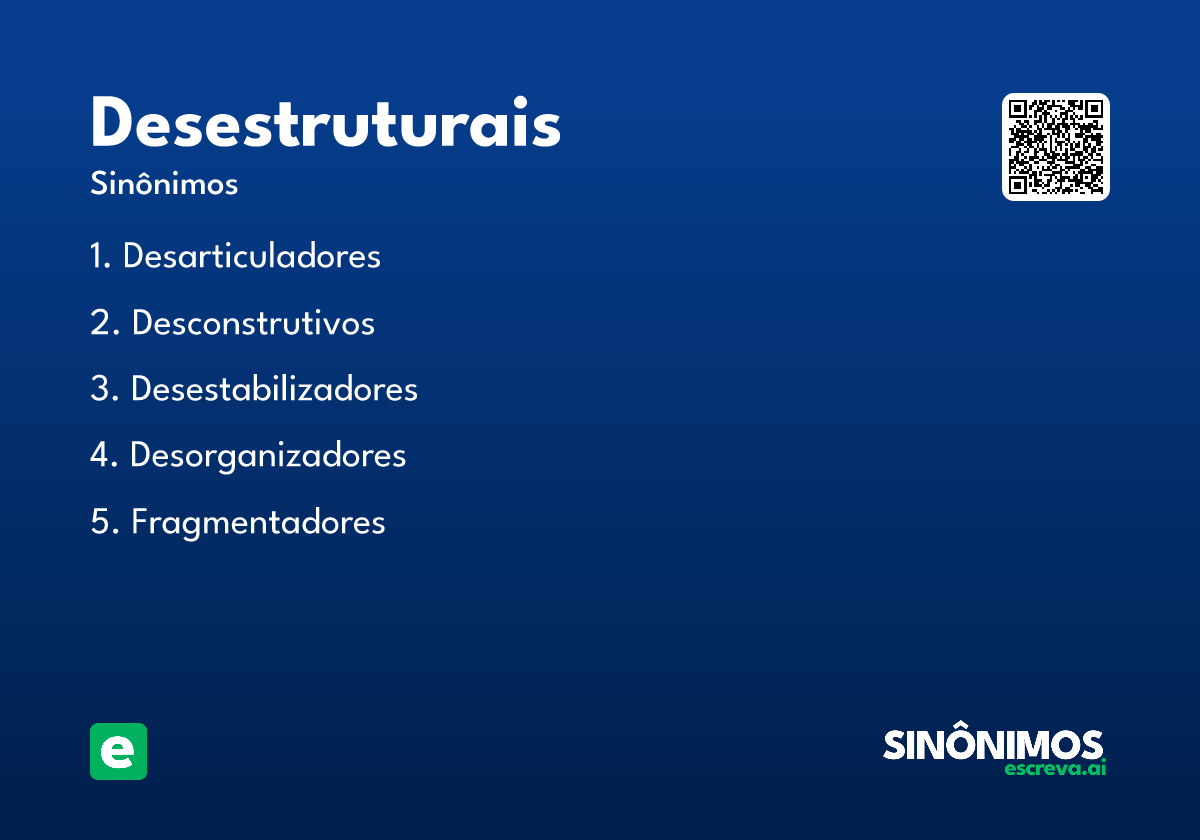 desestruturais