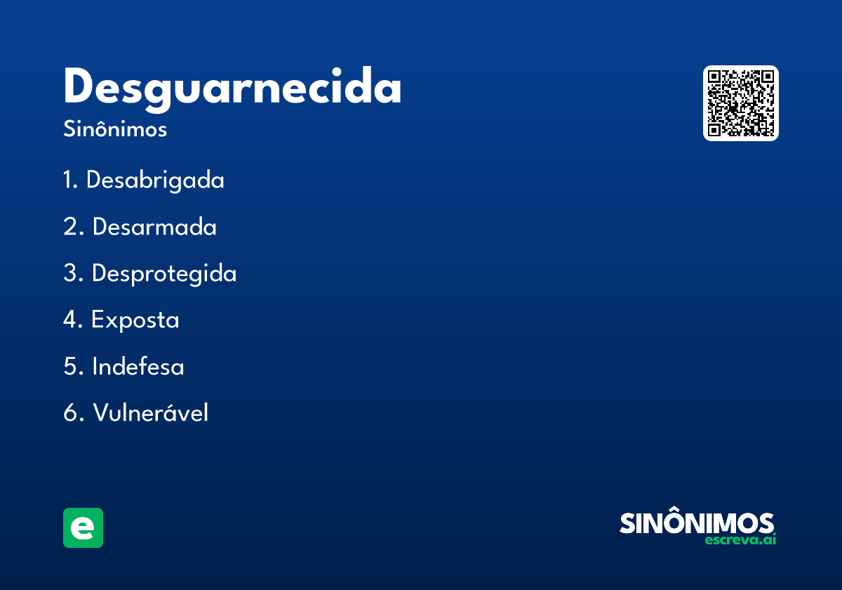 desguarnecida