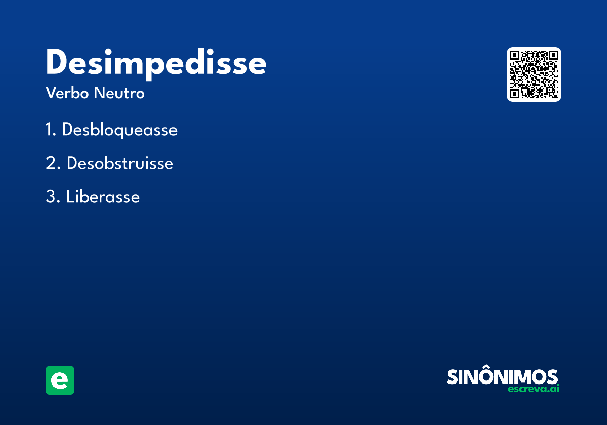 desimpedisse