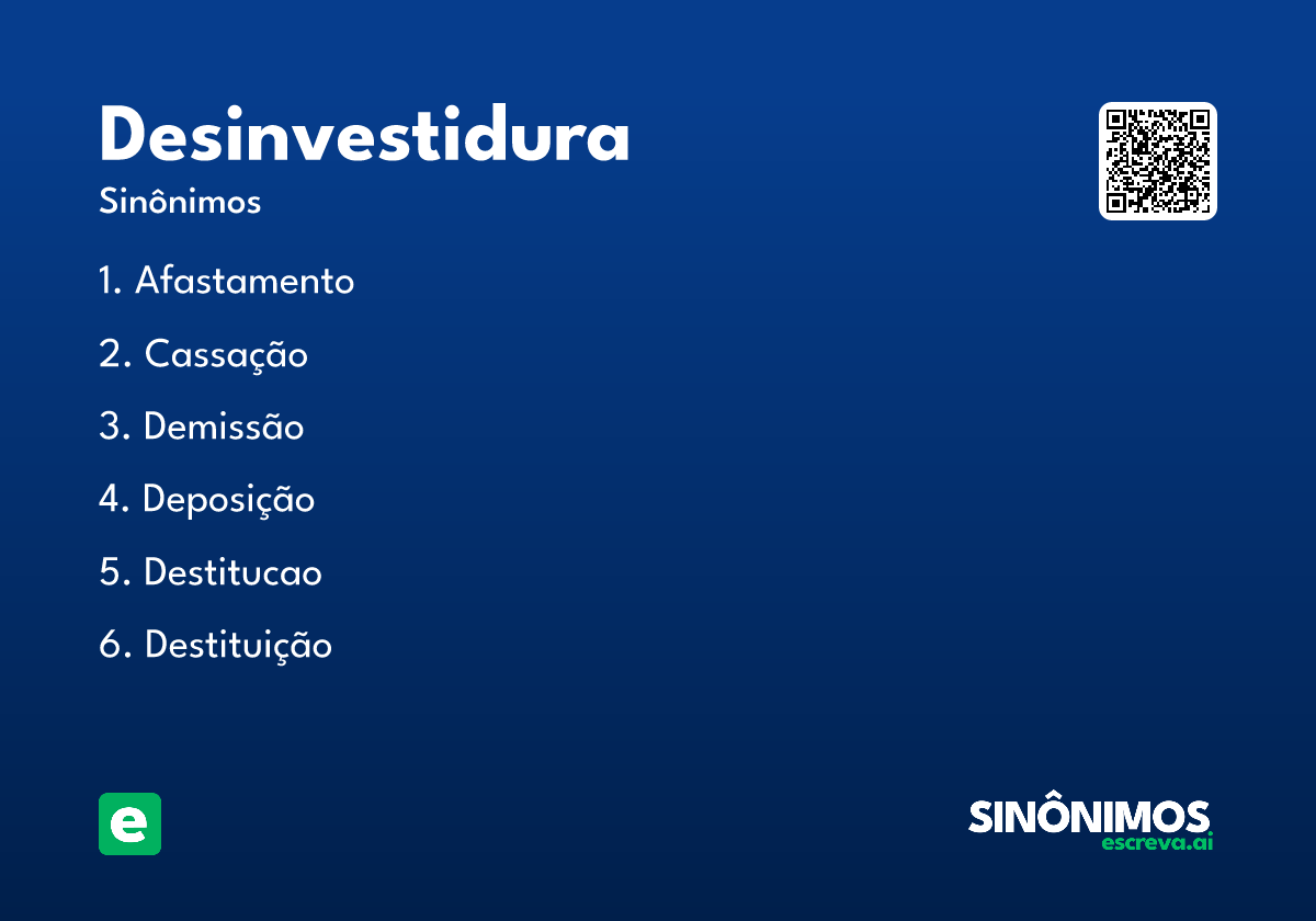 desinvestidura