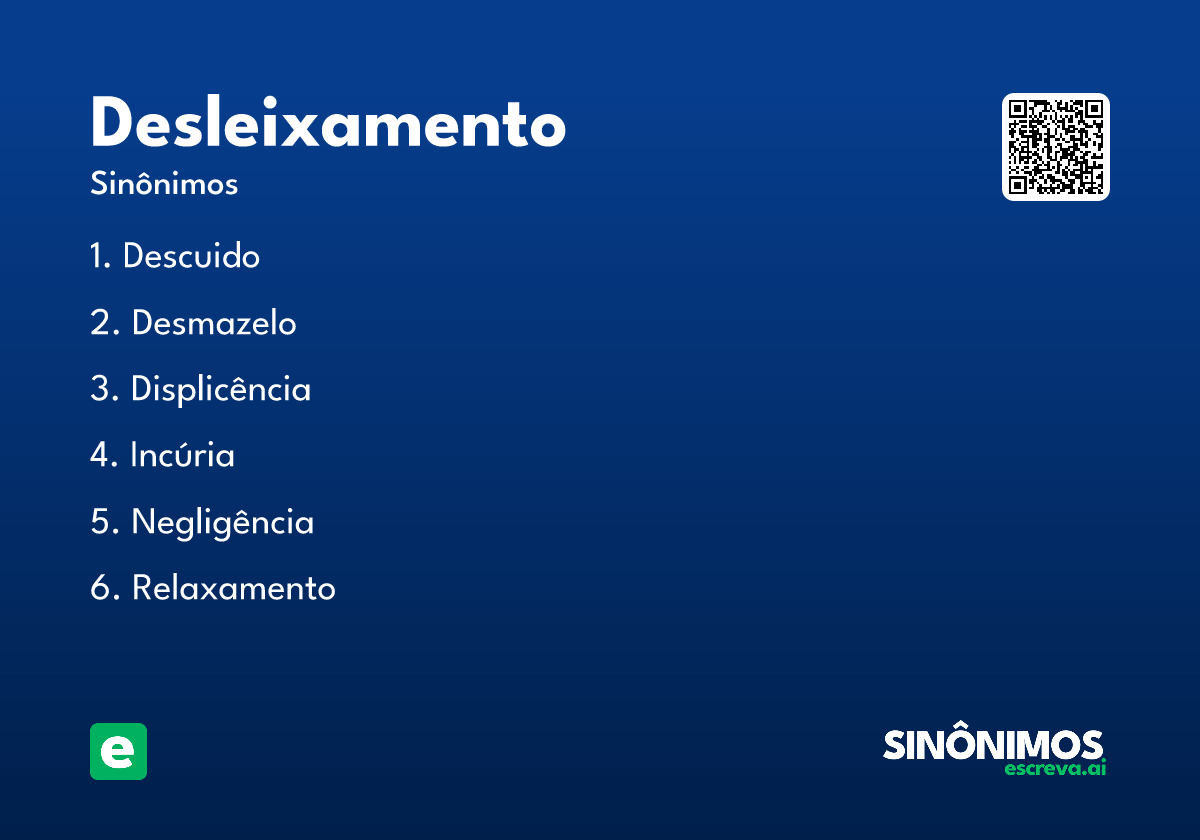 desleixamento