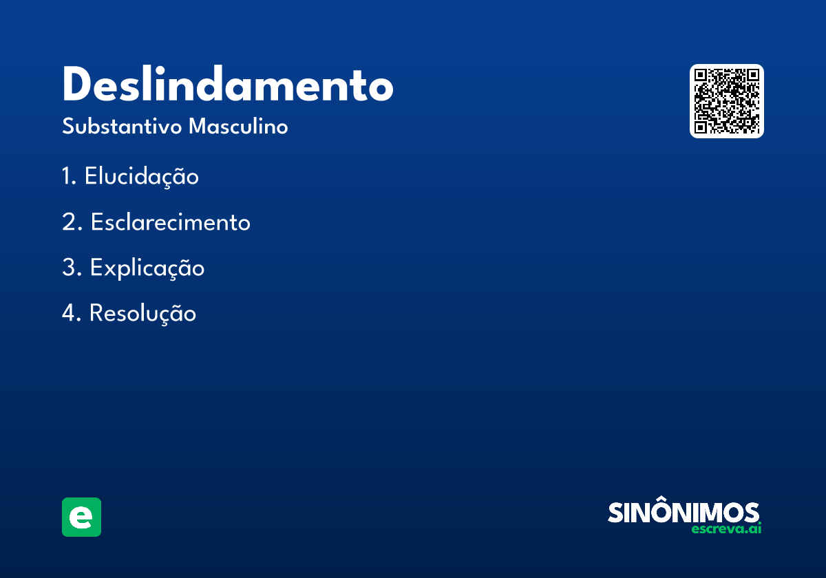 deslindamento