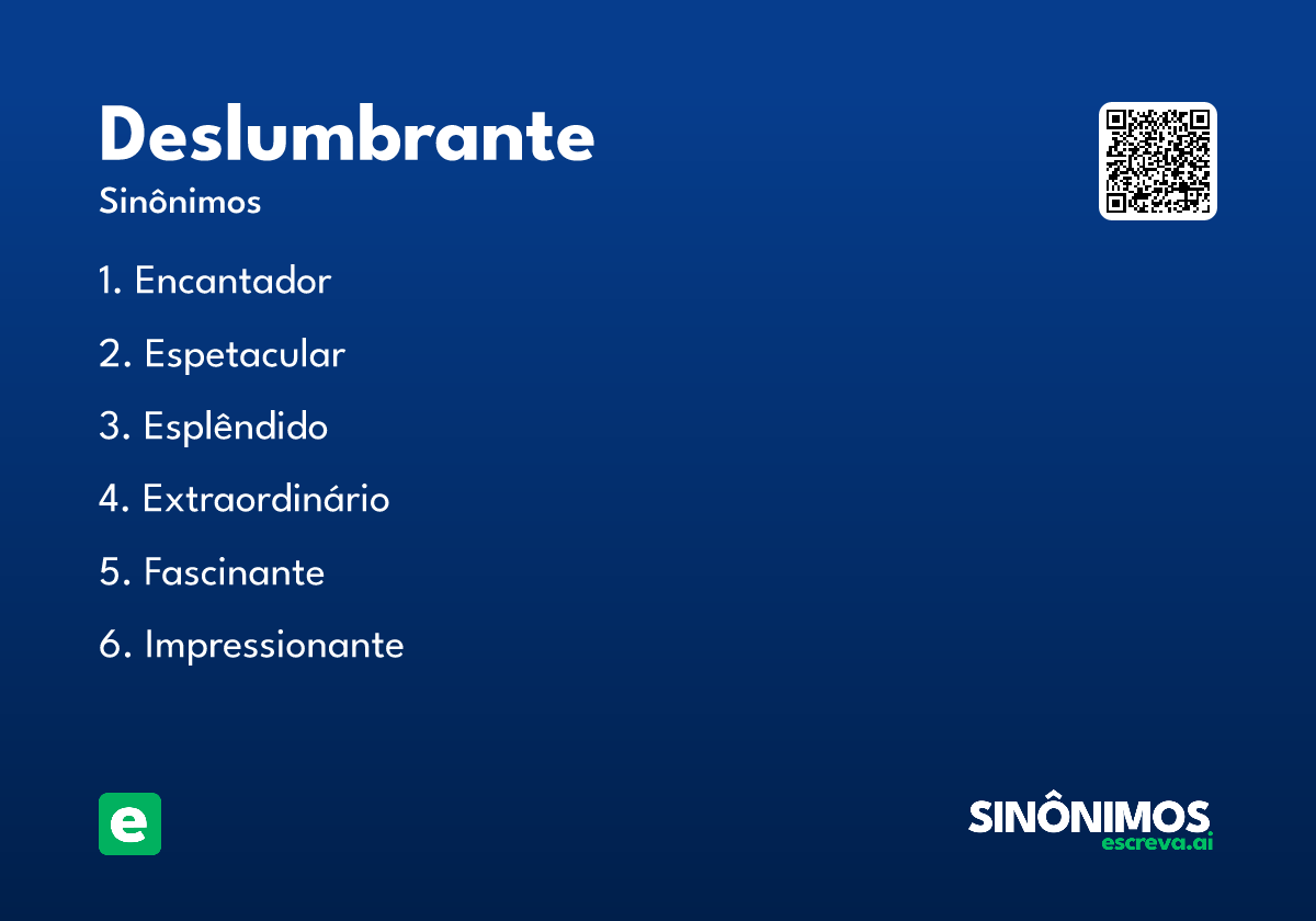 deslumbrante